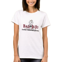 Mala camiseta básica de JuJu de las mujeres