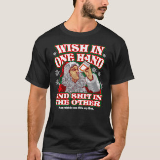 Mala camiseta clásica de Santa