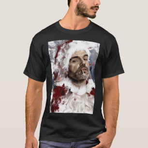 Mala camiseta clásica de Santa