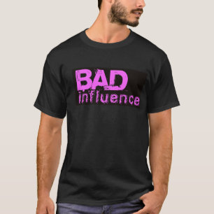 Mala camiseta de la influencia de JTX