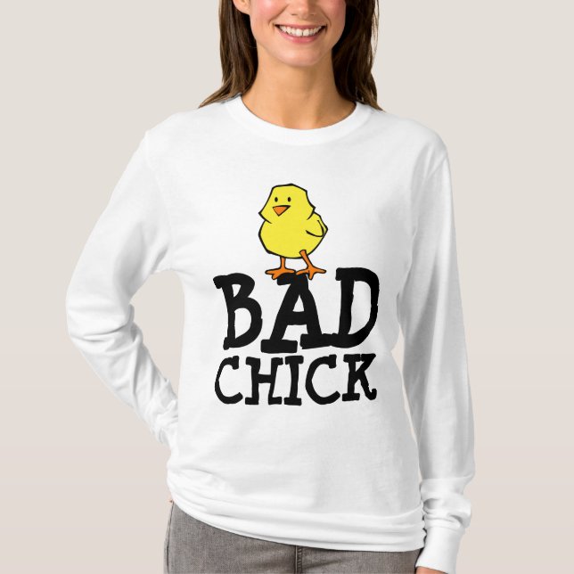 MALA CHICK DAMAS DIVERSAS CAMISETAS (Anverso)