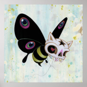 Mala impresión de la abeja