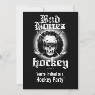 Mala invitación del fiesta del hockey de Bonez