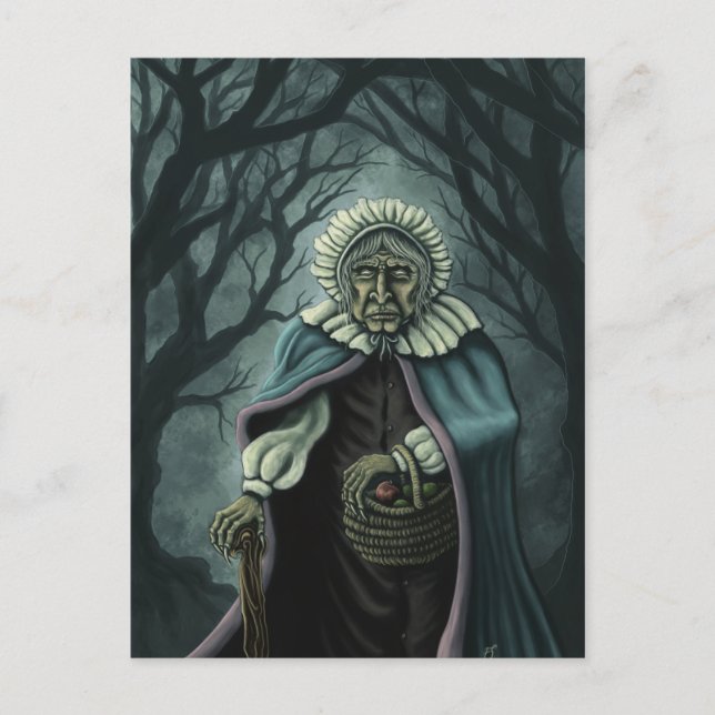 mala postal del arte de la fantasía de las (Anverso)