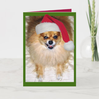 Mala tarjeta de Navidad de Santa