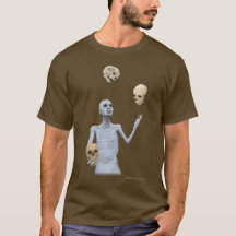 Malabarismo Calavera camiseta de fantasía