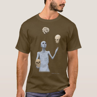 Malabarismo Calavera camiseta de fantasía