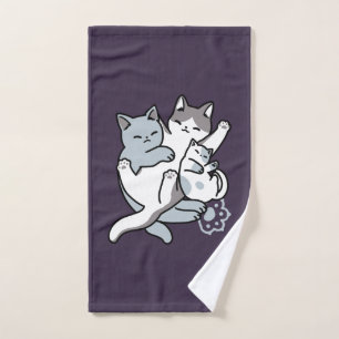 Malabarismo de leva - gatos durmientes curados