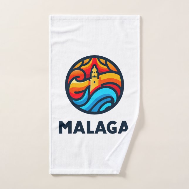Málaga 3 (Toalla de mano)