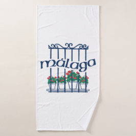 Malaga, window with flowers