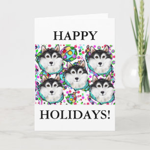 MALAMUTE DE ALASKA NAVIDAD