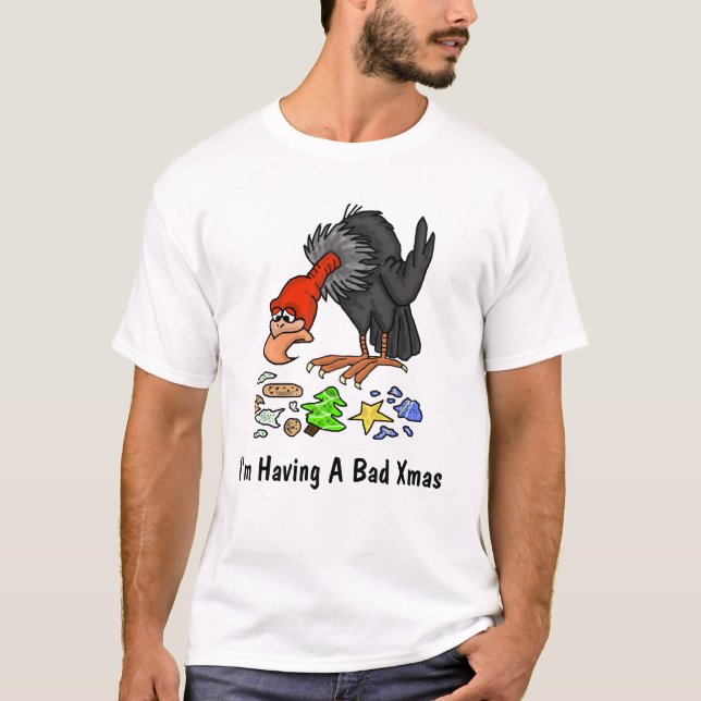 Malas camisetas de butre Navidades (Anverso)