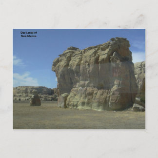 Malas tierras de la postal de Nuevo México
