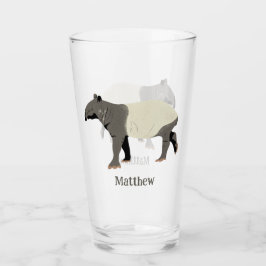 Malayan Tapir Illustrated Personalized