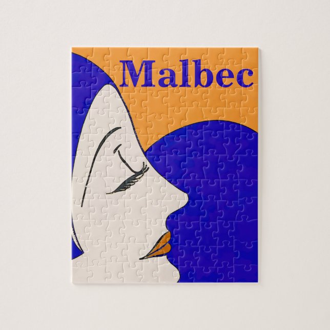 Malbec, Wine, Jigsaw Puzzle (Vertical)