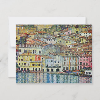 Malcesine en el lago Garda por Gustav Klimt