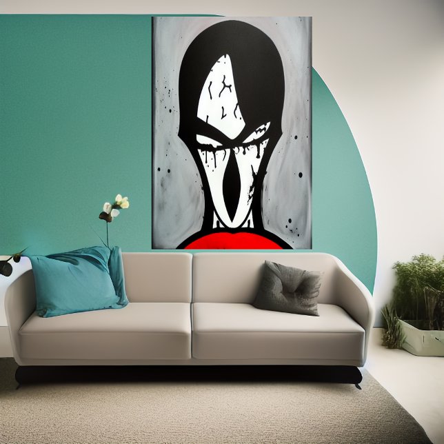 Maldad pura de la oscuridad | Poster de arte de IA (Subido por el creador)