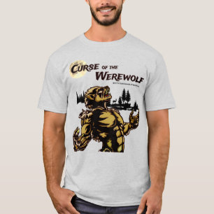 "Maldición de Werewolf" camiseta gráfica