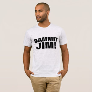 ¡MALDITA SEA JIM! camiseta de hombre de ciencia fi