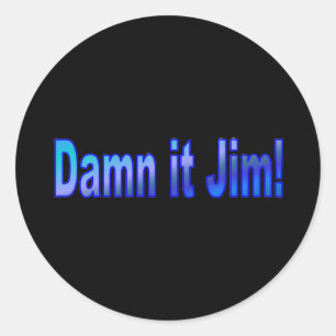 ¡Maldito Jim! 1 PEGATINA