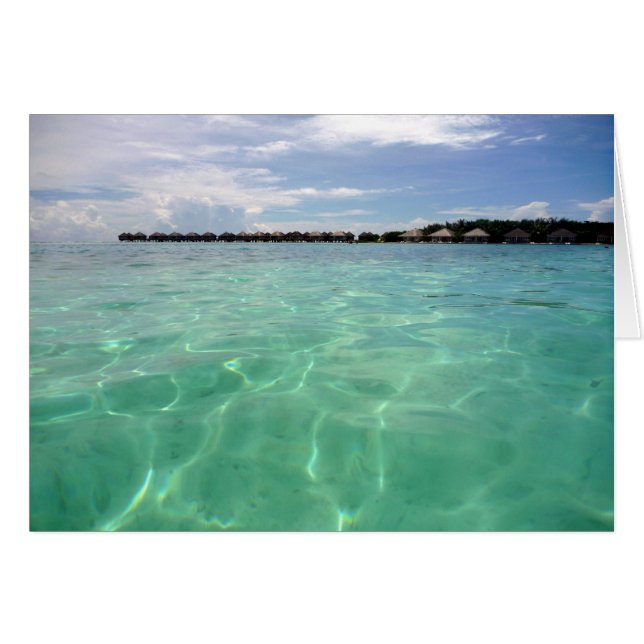 maldivas cristalinas (Anverso (Horizontal))