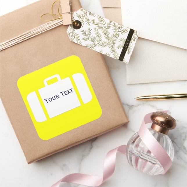 Maleta de equipaje maleta Nombre etiqueta pegatina (Regalar)