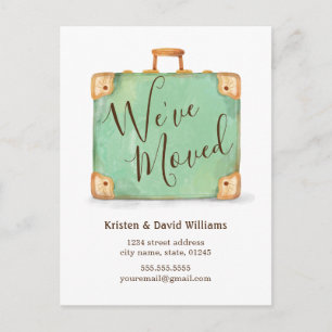 Maleta Vintage que hemos movido la Invitación