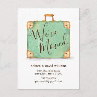 Maleta Vintage que hemos movido la Invitación