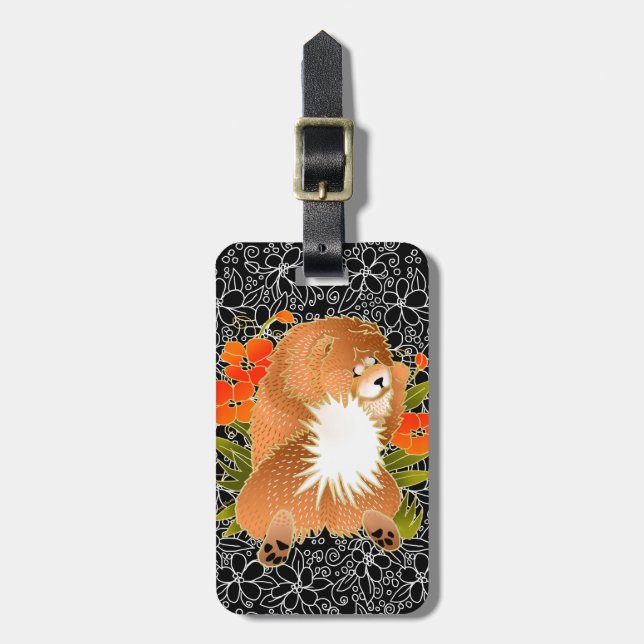 Maletas BINDI MINGSIE etiqueta para el equipaje de la masc (Frente Vertical)