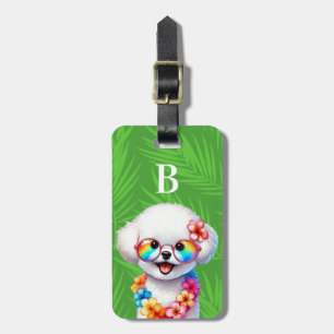 Maletas Etiqueta de equipaje para perro Bichon Frise