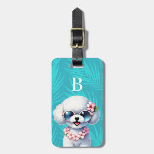 Maletas Etiqueta de equipaje para perro Bichon Frise