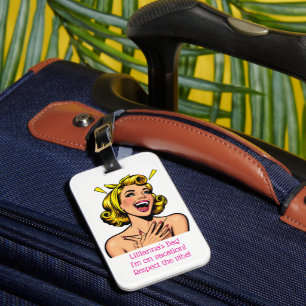 Maletas Etiqueta de equipaje personalizable para mujeres d