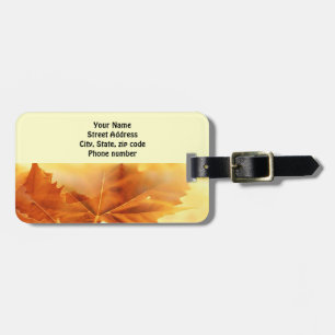 Maletas Etiqueta De Otoño Para Bolsas - Personalizada