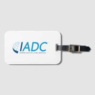 Maletas Etiqueta del equipaje de IADC con la ranura para