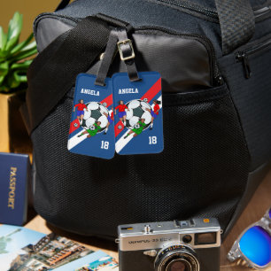 Maletas Etiqueta personalizada de bolso de fútbol para Chi