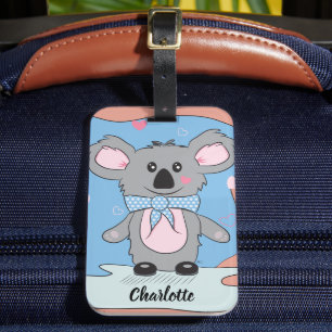 Maletas Etiqueta personalizada de portaequipajes para niño