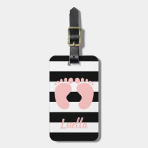 Etiqueta personalizada para el equipaje de bebé