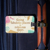 Etiqueta Personalizada para Equipaje - Zapatos Gen