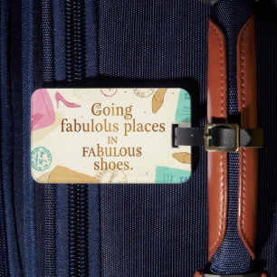Maletas Etiqueta Personalizada para Equipaje - Zapatos Gen