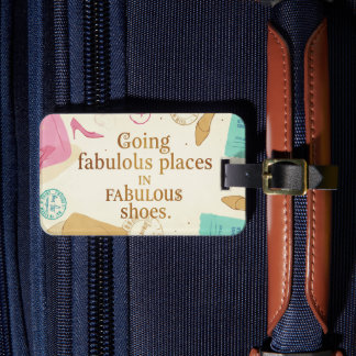 Maletas Etiqueta Personalizada para Equipaje - Zapatos Gen