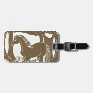 Maletas Etiqueta portaequipajes para caballos