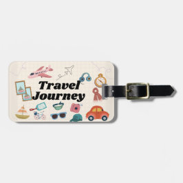 Maletas Impresionante etiqueta de equipaje para viajes de 