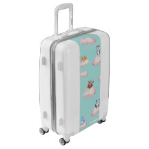 Monograma De Bebés Pastel Cute En Las Nubes