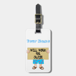 Maletas Trabajará para la etiqueta del equipaje de la