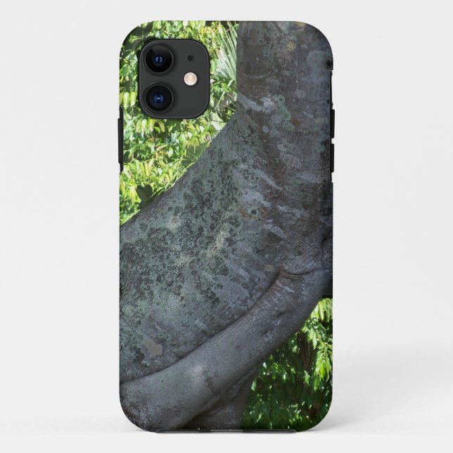 Maletero de árbol trenzado en fundas de iphone y s (Reverso)