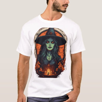 Malévola Bruja: Diseño oscuro de camisetas Metaliz