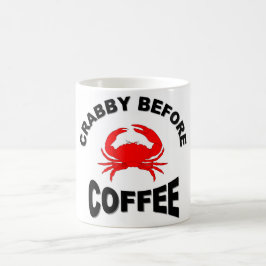 Malhumorado antes de taza de café
