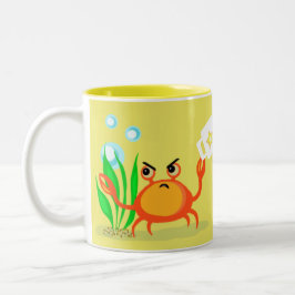 Malhumorado divertido sin la taza de mi amante del