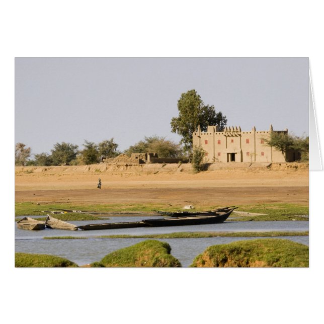 Malí, Djenne. Río Bani cerca de Djenne (Anverso (Horizontal))