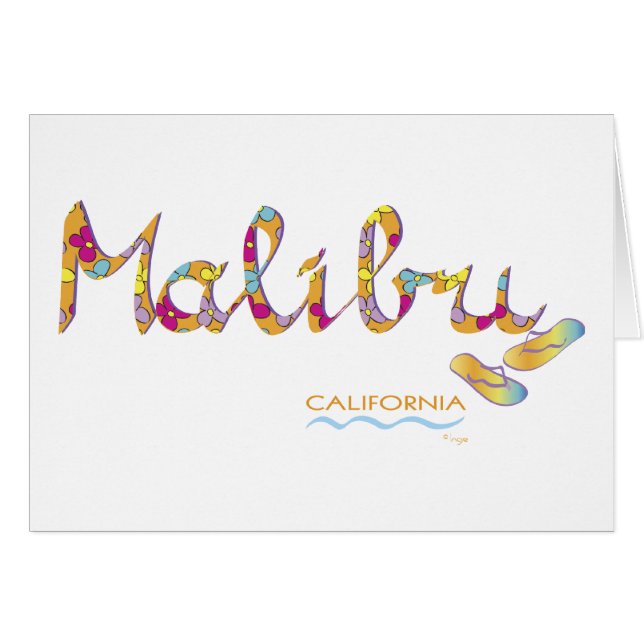 Malibu, CA (Anverso (Horizontal))
